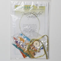 Beads East Peacock Feather Necklace Beading Kit