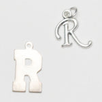 Letter R Charms - Set of 2