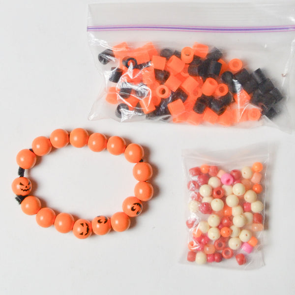 Halloween Beads + Black & Orange Giant Perler Beads