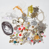 Assorted Jewelry, Chains + Charms Bundle