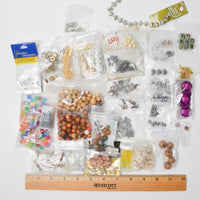 Assorted Beads, Charms + Jewelry Finding Bundle