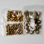 Mixed Metallic Finish Beads