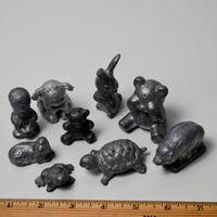 Heavy Pewter Figurine Bundle - Set of 9