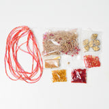 Red + Gold Glass Bead Bundle