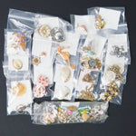 Assorted Vintage Ocean Charms, Pins + Findings Bundle