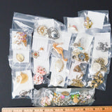 Assorted Vintage Ocean Charms, Pins + Findings Bundle