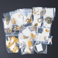 Gold Tone Chain, Jewelry + Metal Component Bundle