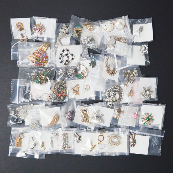 Vintage Rhinestone Jewelry Bundle