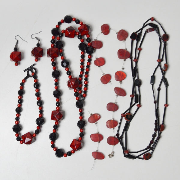 Red + Black Jewelry Bundle
