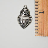 XOX Heart Charm