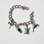 Glittery Charm Bracelet