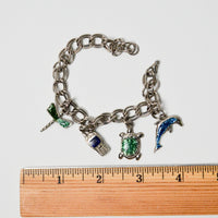 Glittery Charm Bracelet