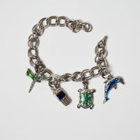 Glittery Charm Bracelet