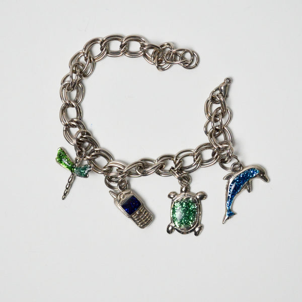 Glittery Charm Bracelet
