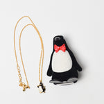 Penguin Jewelry Box with Penguin Necklace