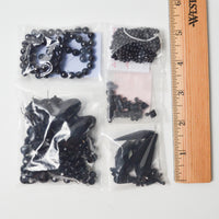 Jet + Onyx Black Bead Bundle