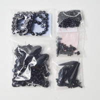 Jet + Onyx Black Bead Bundle