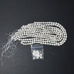 Ivory Baroque Freshwater Pearl Beads - 6 Strands