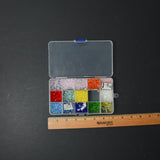 Celestial Crystal Bicone Beads in Compartment Case