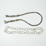 Silver Tone Necklaces - Bundle of 2