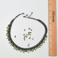 Green Beaded Necklace