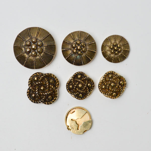 Gold Button Cover Bundle
