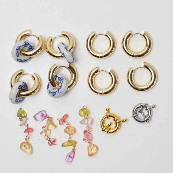Donut Hoop Earring Bundle