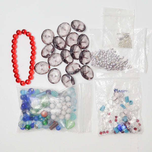 Assorted Plastic Bead Bundle