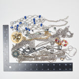 Sterling Silver Beads, Head Pins + Jump Rings bundle
