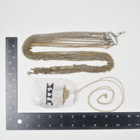 Gold + Silver Tone Metal Chain Bundle