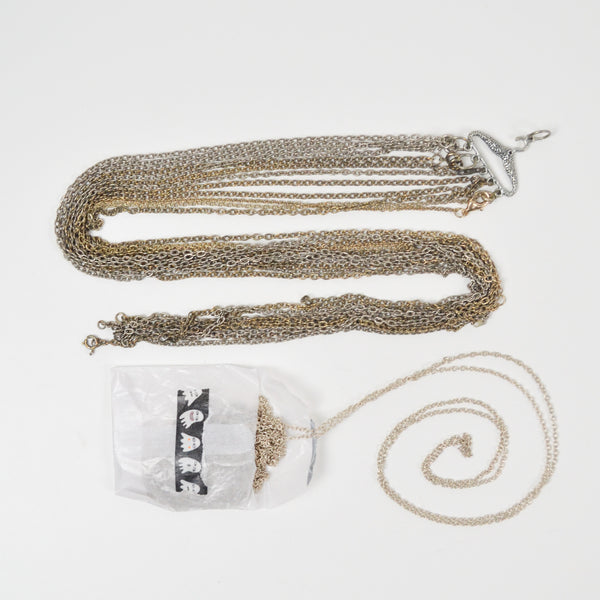 Gold + Silver Tone Metal Chain Bundle