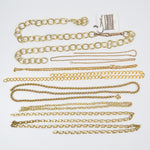Gold Tone Chain Bundle