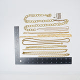 Gold Tone Chain Bundle