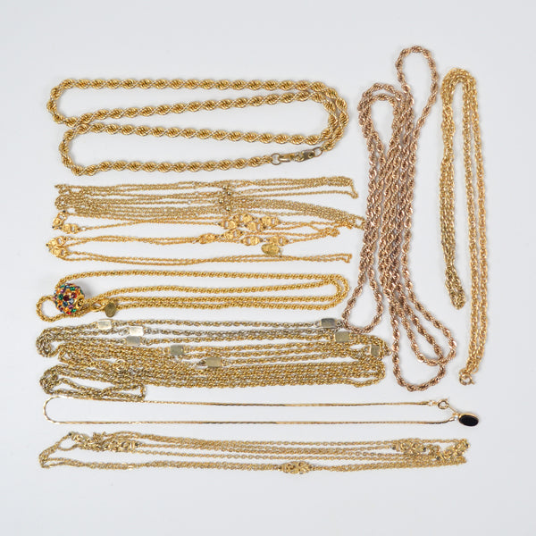 Joan Rivers + Assorted Gold Tone Costume Jewelry Bundle
