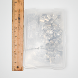 Shell + Decorative Metal Pewter Bead Bundle