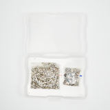 Rectangle Pewter Bead Bundle