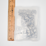 Cylindrical + Barrel Pewter Bead Bundle