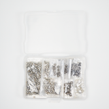 Assorted Pewter Bead Bundle