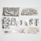 Assorted Pewter Bead Bundle