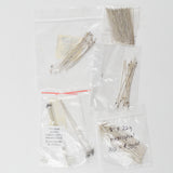Silver Tone + Silver Plated Jewelry Findings Bundle