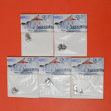 Dream Keeper Silver Mini Corner Findings - 5 Sets