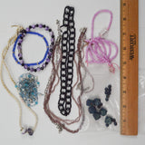 Blue + Purple Beaded Jewelry Bundle