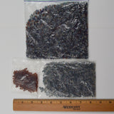Gray + Brown Glass Beads