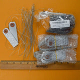 Pre-Wired Metal Tags for Embossing