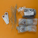 Pre-Wired Metal Tags for Embossing