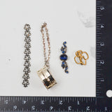 Pin + Assorted Jewelry Pieces