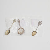 Vintage Ornate Metal Spoons - Set of 3