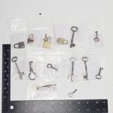 Vintage Skeleton Keys + Small Padlocks