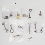 Vintage Skeleton Keys + Small Padlocks