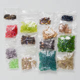 Assorted Cube + Rectangular Glass Beads